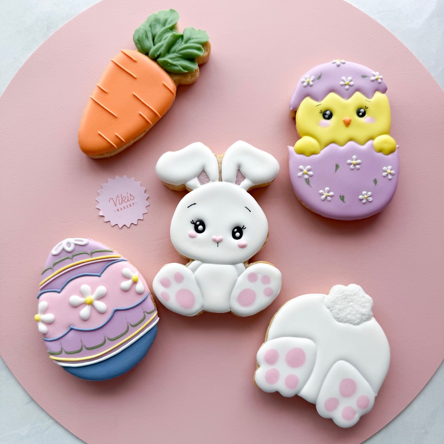 Curso galletas decoradas Pascua de Resurrección 🐰