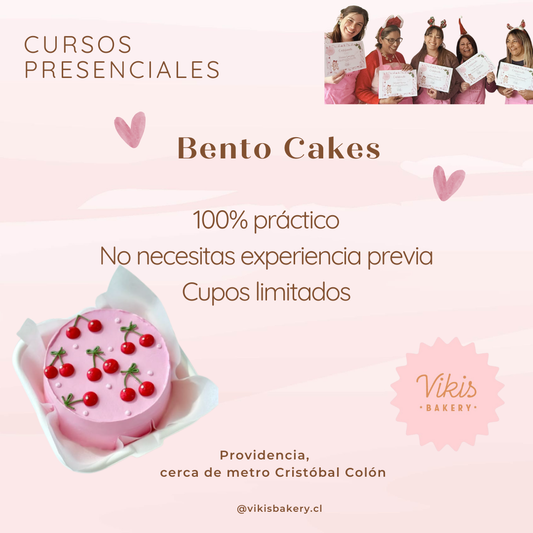 Curso Presencial Bento Cakes