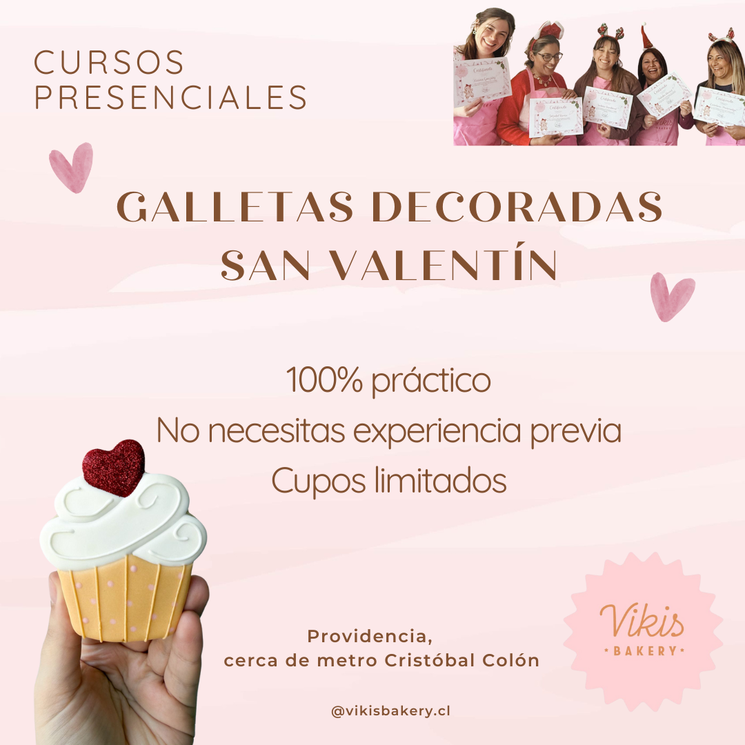 Curso Presencial Galletas Decoradas
