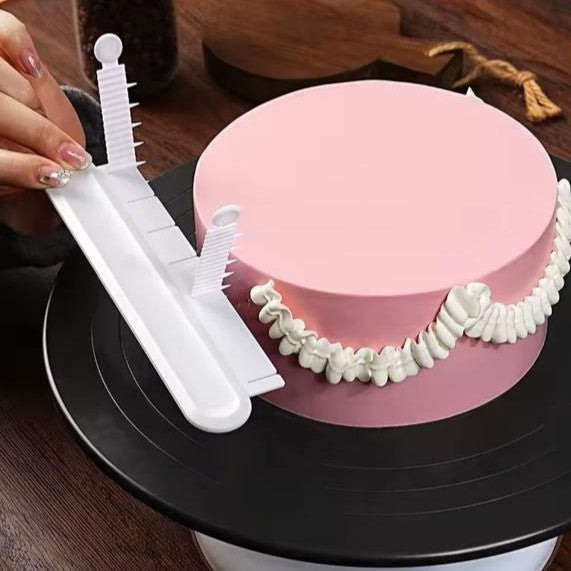 Regla para ondas de vintage cakes