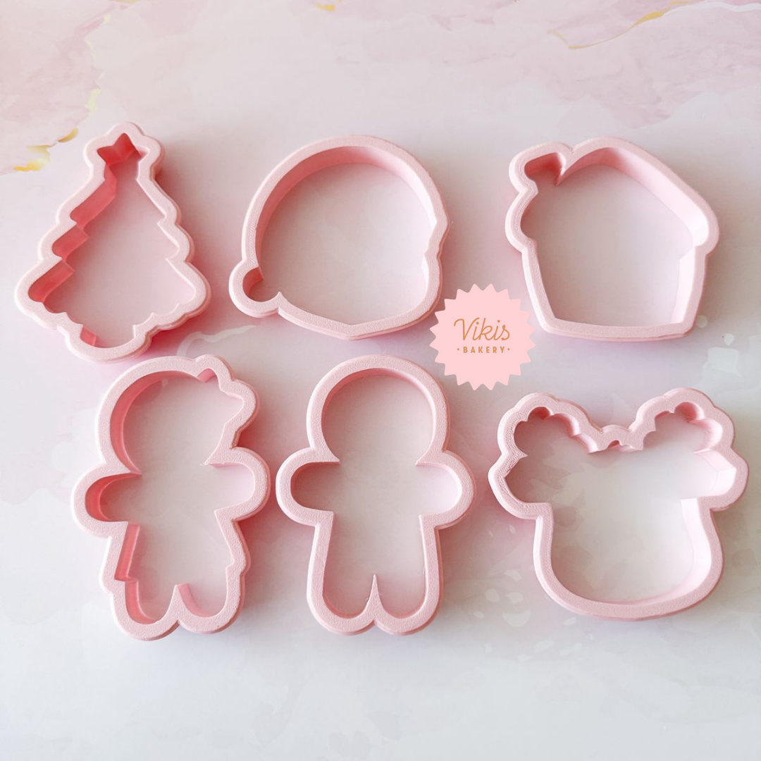 Cortadores Navidad - diseños curso básico