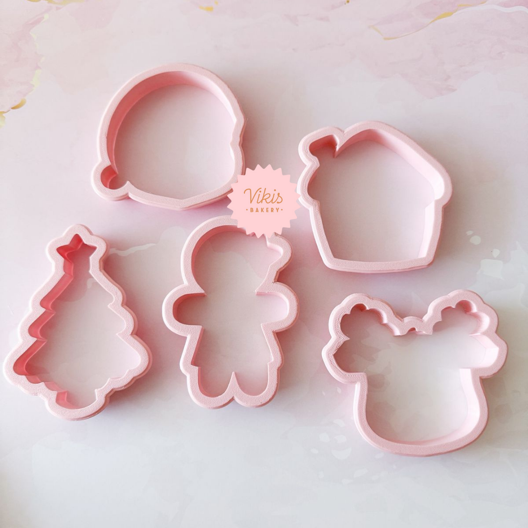 Cortadores Navidad - diseños curso básico