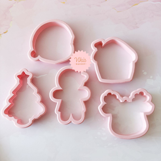 Cortadores Navidad - diseños curso básico